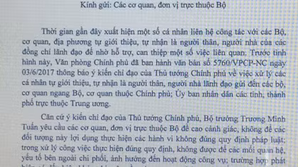 Xử lý nghiêm các đối tượng mạo danh người nhà lãnh đạo