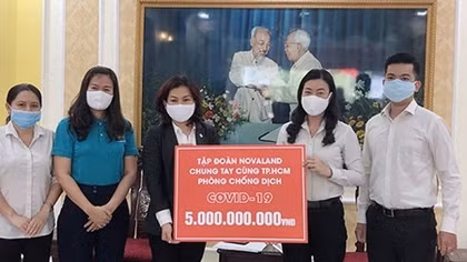 Tập đoàn Novaland:Kết nối vì cộng đồng - chung tay đẩy lùi COVID-19 