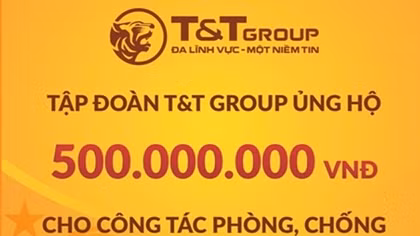 Tập đoàn T&T Group tiếp tục hỗ trợ 1 tỷ đồng giúp Bắc Ninh, Bắc Giang chống dịch