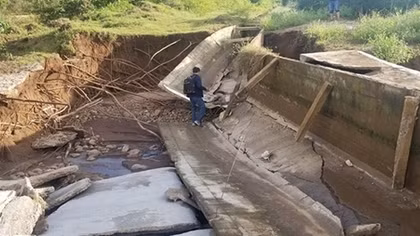 Thanh tra dự án Thủy lợi Plei Keo chưa nghiệm thu đã “nát”