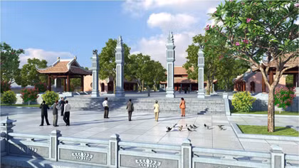 Xây dựng nhà tưởng niệm đồng chí Nguyễn Đức Cảnh