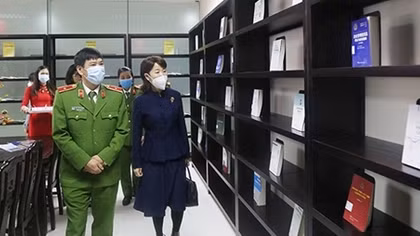 Học viện CSND khánh thành Phòng đọc văn hóa Việt - Trung