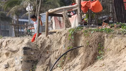 Tìm phương án “cứu bờ biển” bị xâm thực