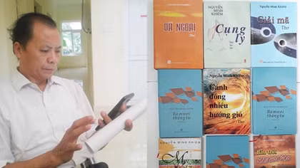 Nhà thơ Nguyễn Minh Khiêm: Mắc nợ 40 năm giờ mới trả