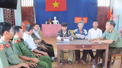 Chuyện ghi ở Công an một huyện vùng núi