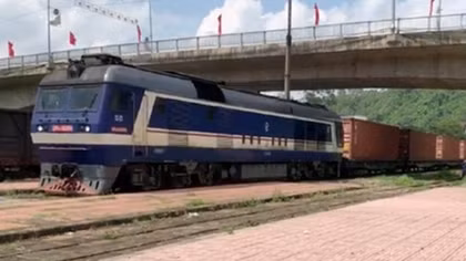 Tàu container liên vận quốc tế Quảng Đông - ASEAN đầu tiên về Việt Nam