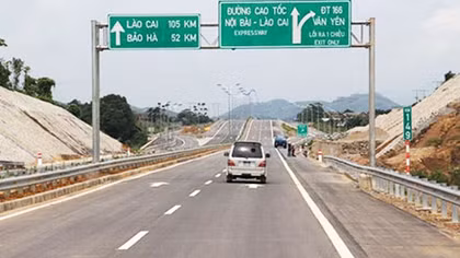 Đường cao tốc đoạn Yên Bái-Lào Cai sẽ được mở rộng lên 4 làn xe