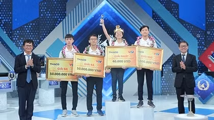 THACO đồng hành thêm 5 năm chương trình" Đường lên đỉnh Olympia"