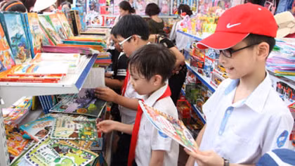 Xuất bản phẩm dành cho trẻ em phải ghi rõ độ tuổi ở trang bìa