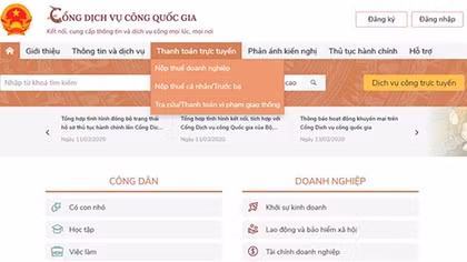 VietinBank cung cấp Giải pháp Thanh toán trên Cổng Dịch vụ công Quốc gia