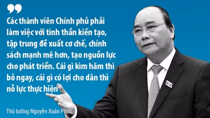 Vì một chính phủ liêm chính, kiến tạo