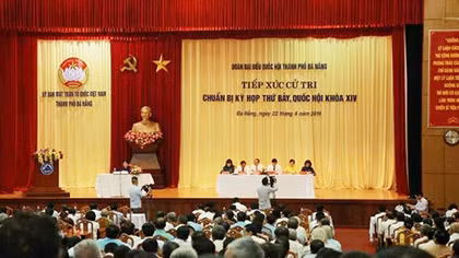 Cử tri Đà Nẵng đề nghị xem xét lại dự án lấn sông Hàn
