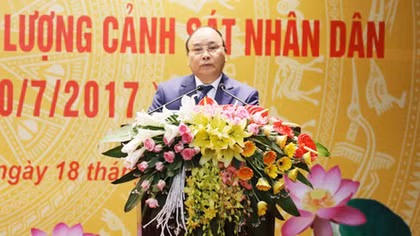 Phát biểu của Thủ tướng tại Lễ kỷ niệm 55 năm Ngày truyền thống CSND