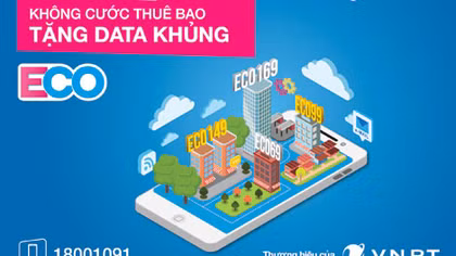 Miễn cước thuê bao tháng cho VinaPhone trả sau