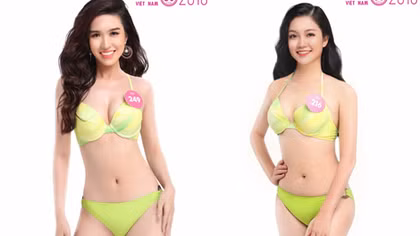 Thí sinh Hoa hậu Việt Nam 2018 nóng bỏng bikini ngay trước đêm thi chung khảo phía Nam