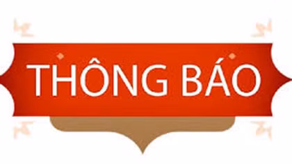 Thông báo tổ chức cuộc thi giải báo chí