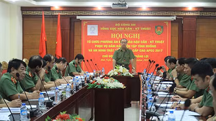 Rà soát các phương án đảm bảo hậu cần, kỹ thuật phục vụ Tuần lễ cấp cao APEC 2017