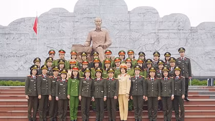 Hội phụ nữ Công an tỉnh Thái Bình tổ chức nhiều hoạt động nhân ngày Quốc tế phụ nữ