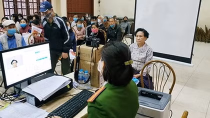 Sáng kiến, cách làm hay trong “chiến dịch” cấp căn cước công dân