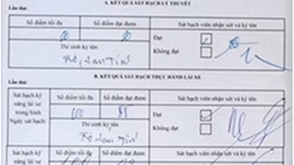 Kết quả kiểm tra vụ việc "bao đậu giấy phép lái xe"