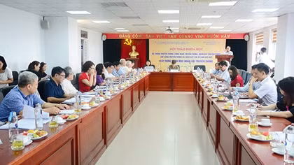 Xây dựng danh mục nhân vật truyền thông tiêu biểu