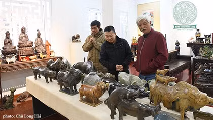 Hoạt động văn hóa - nghệ thuật Chào xuân 2019 ở Hà Nội: Sôi động triển lãm con giáp