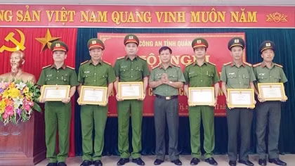 Công an Quảng Trị vượt qua khó khăn, hoàn thành xuất sắc nhiệm vụ năm 2020