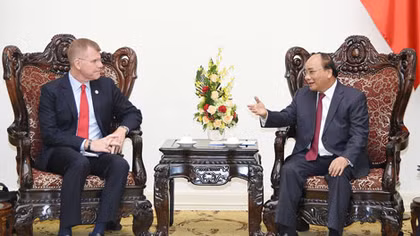 Thủ tướng Nguyễn Xuân Phúc tiếp Phó Chủ tịch Ngân hàng Phát triển châu Á (ADB) 