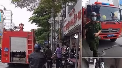 Thêm một vụ cháy trên phố Tôn Đức Thắng