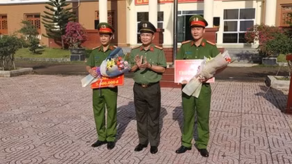 Công an Đắk Nông khen thưởng 2 đơn vị có thành tích xuất sắc