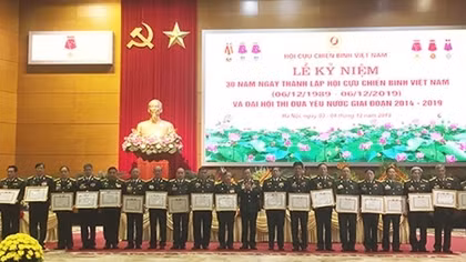 Tiếp tục đẩy mạnh phong trào thi đua “Cựu chiến binh gương mẫu” trong giai đoạn mới