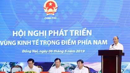 Thủ tướng chỉ thị thúc đẩy tăng trưởng Vùng kinh tế trọng điểm phía Nam