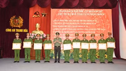 Công an Thanh Hóa tổ chức Hội nghị sơ kết công tác 6 tháng đầu năm 2020