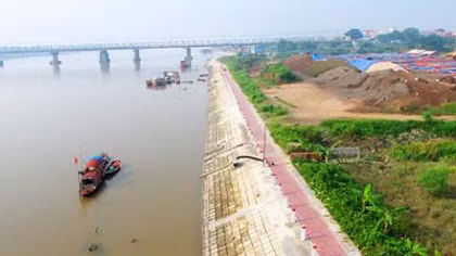 Ý tưởng lấn đê sát bờ hữu Hồng của Hà Nội là mạo hiểm