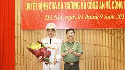 Công bố quyết định bổ nhiệm Cục trưởng Cục Y tế Bộ Công an