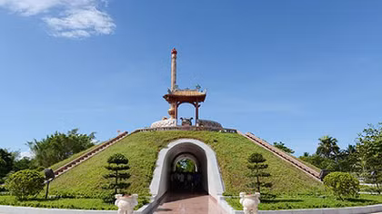 Chiếc quạt mo cau của mạ