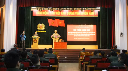 Học viện ANND tổ chức Hội thảo khoa học