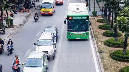 Đề xuất cho phép các phương tiện khác được sử dụng làn đường của xe buýt nhanh BRT