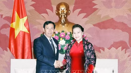 Đoàn đại biểu cấp cao Đảng Đoàn kết và Phát triển Liên bang Myanmar thăm Việt Nam
