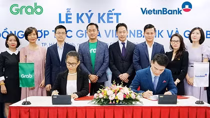 VietinBank và Grab hợp tác chiến lược