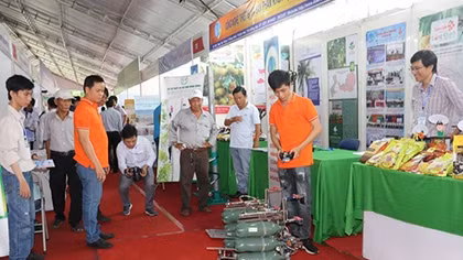 Nhiều sáng kiến KH&CN tại Techmart - Techfest Mekong 2019