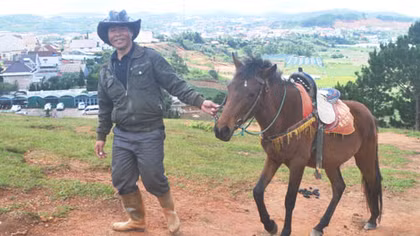 Nài ngựa ở xứ Langbiang