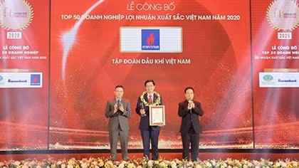PVN duy trì vị trí dẫn đầu các doanh nghiệp lợi nhuận tốt nhất Việt Nam