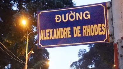 Xung quanh việc đặt tên đường 2 giáo sĩ có công với chữ quốc ngữ