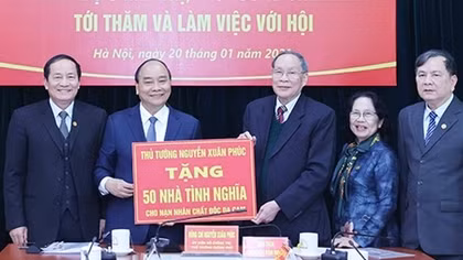 Đồng hành nhân ái vì nạn nhân chất độc da cam
