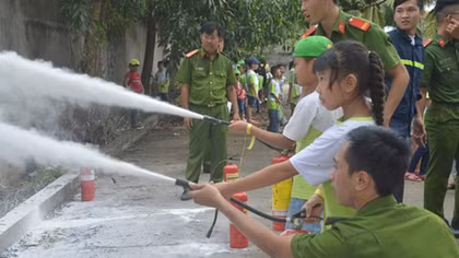 Công an Sóc Trăng mở các lớp tập huấn kỹ năng cho học sinh