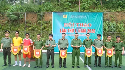 Hội thao Công an huyện Bát Xát lần thứ nhất năm 2020