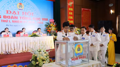 Đại hội Công đoàn Tổng cục Cảnh sát thi hành án hình sự và hỗ trợ tư pháp