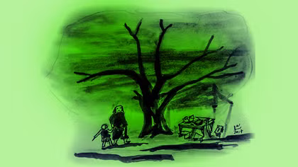 Dưới tán bồ đề