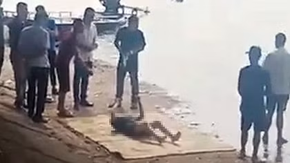 Phát hiện thi thể cô gái trẻ trên hồ Linh Đàm